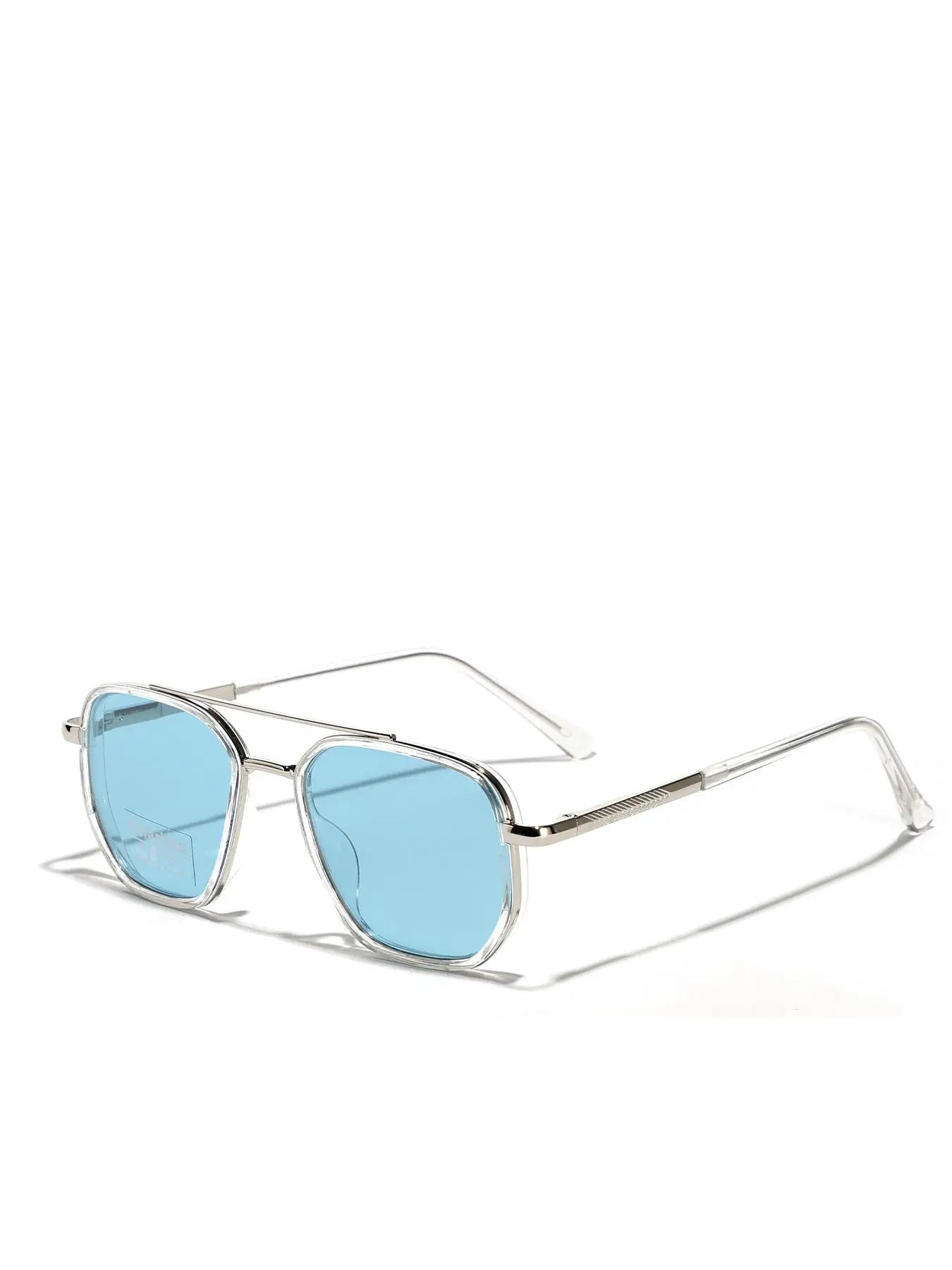 Summer 2025 Simple Polarized Shades Sunglasses for Everyday Use, Summer Geometric Frame Double Beam Fashion Stylish Sunglasses, Travel Accessories, Trendy Casual Sunglasses, National Day Offers