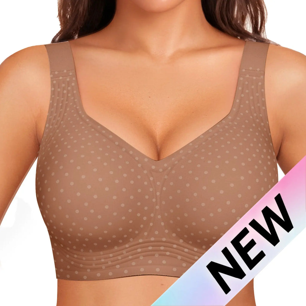 Experience Unmatched Comfort with the Seamless Wirefree Jelly Bra