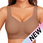 Experience Unmatched Comfort with the Seamless Wirefree Jelly Bra