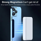 Power Up Your iPhone: 5000mAh Magnetic Wireless Power Bank for iPhone 12-17 Series - Perfect for On-the-Go Charging!