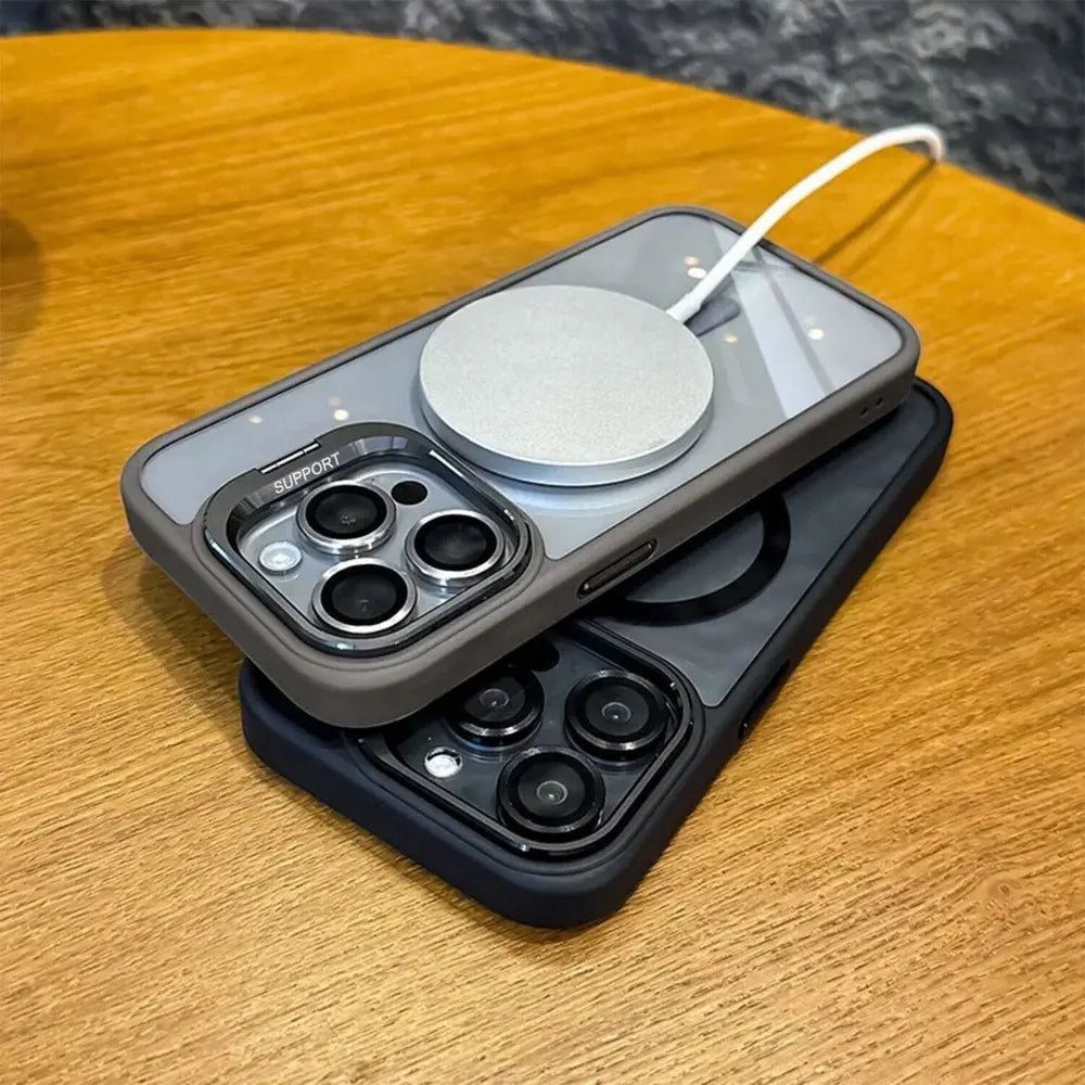 MagShield Pro - Magnetic Case with Built-In Stand & Lens Protector
