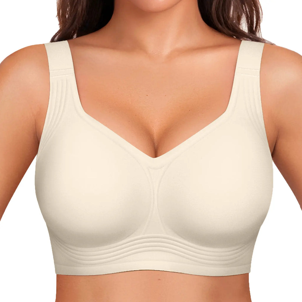 Experience Unmatched Comfort with the Seamless Wirefree Jelly Bra