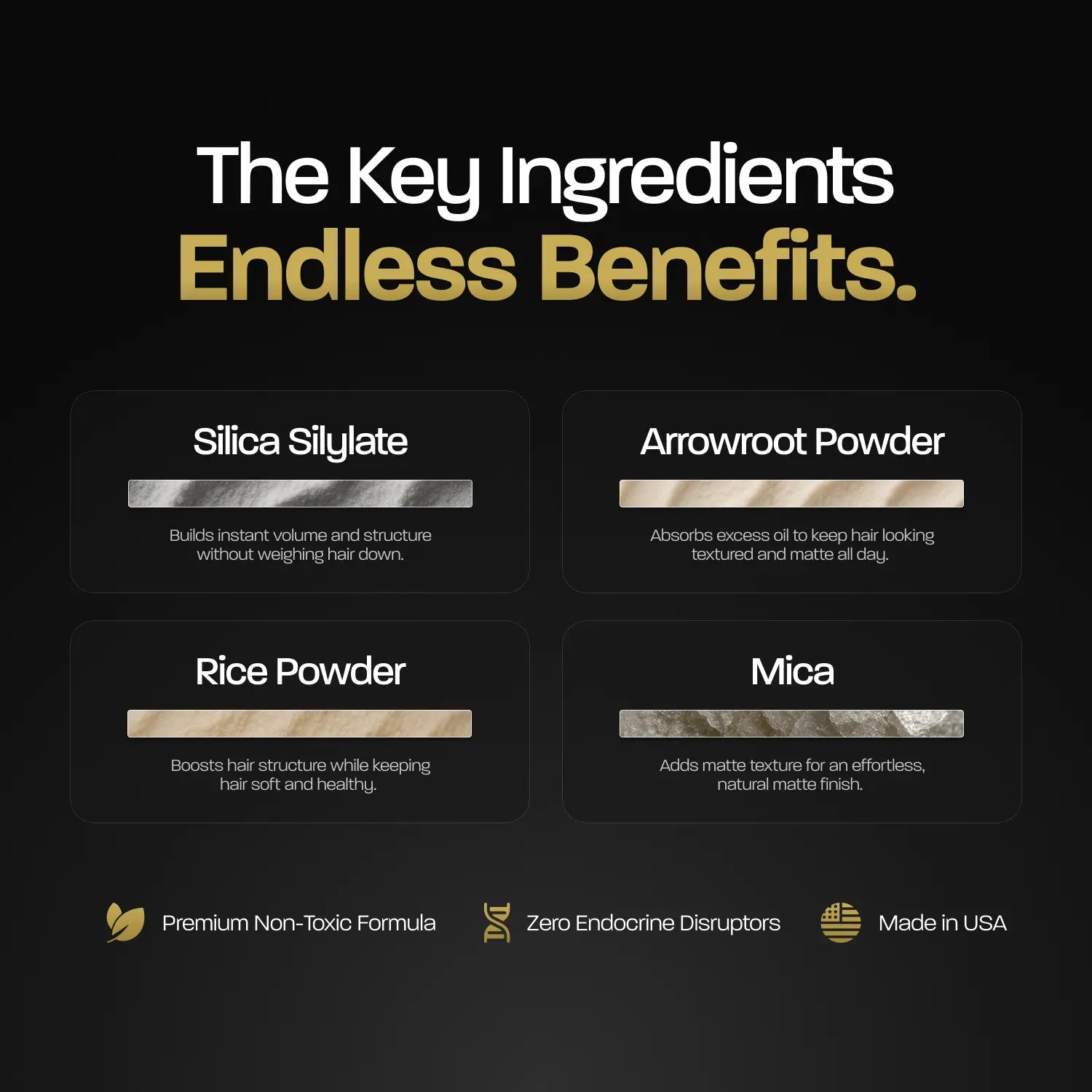 BASED Hair Texture Powder | Instant Volume & Texture | Lightweight, Matte Finish | Simple, Effective, BASED.