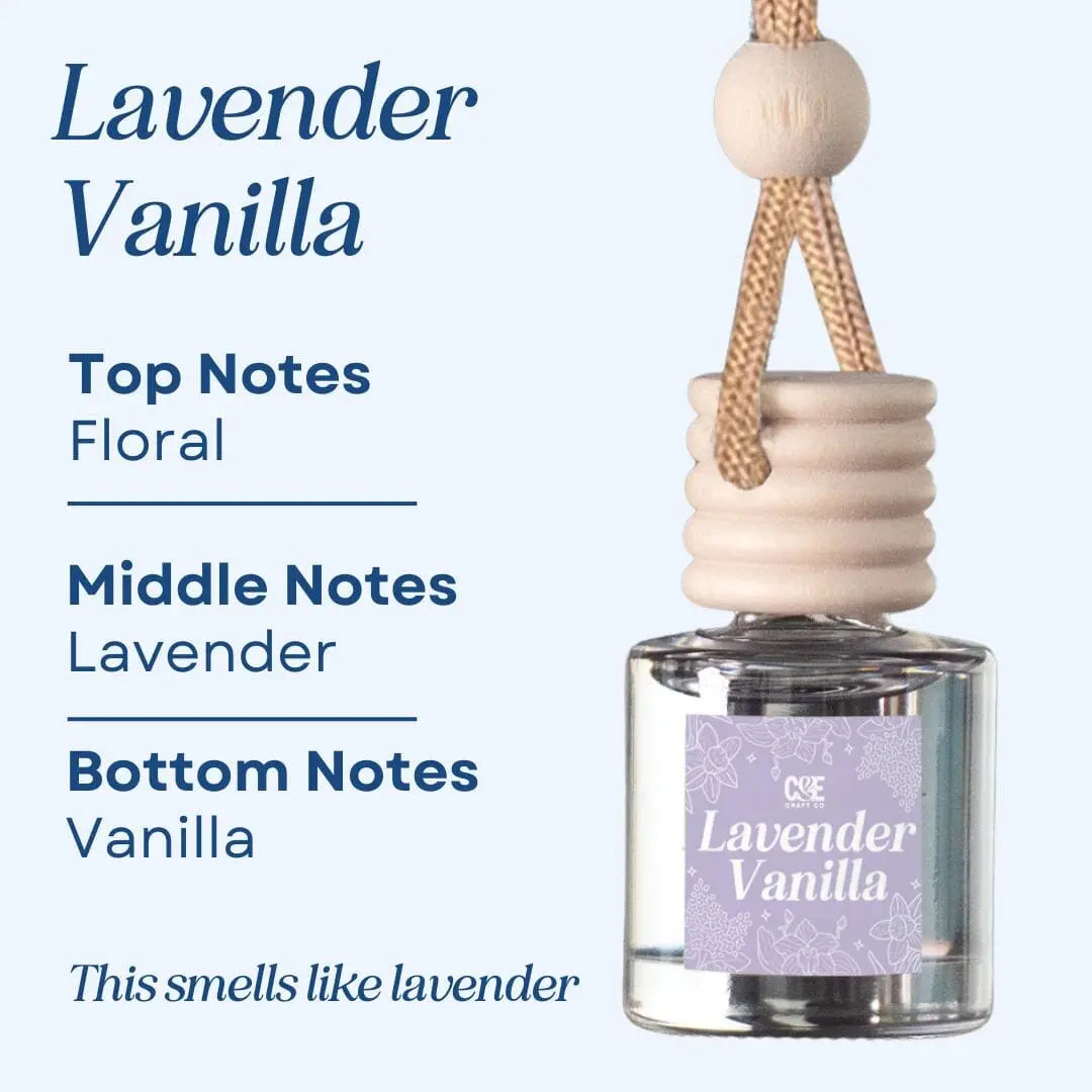 Scented Car Air Freshener - Long Lasting Car Diffuser - Last 60+ Days