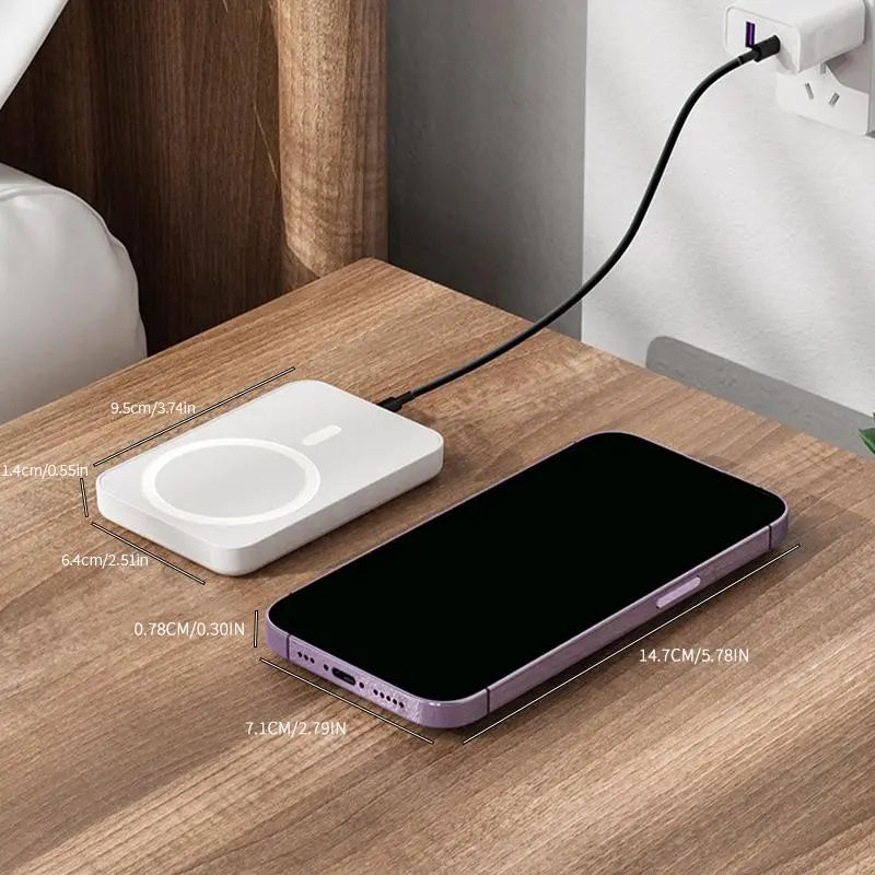 VoltSnap Pro - 5000mAh Magnetic MagSafe Power Bank