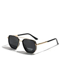 Summer 2025 Simple Polarized Shades Sunglasses for Everyday Use, Summer Geometric Frame Double Beam Fashion Stylish Sunglasses, Travel Accessories, Trendy Casual Sunglasses, National Day Offers