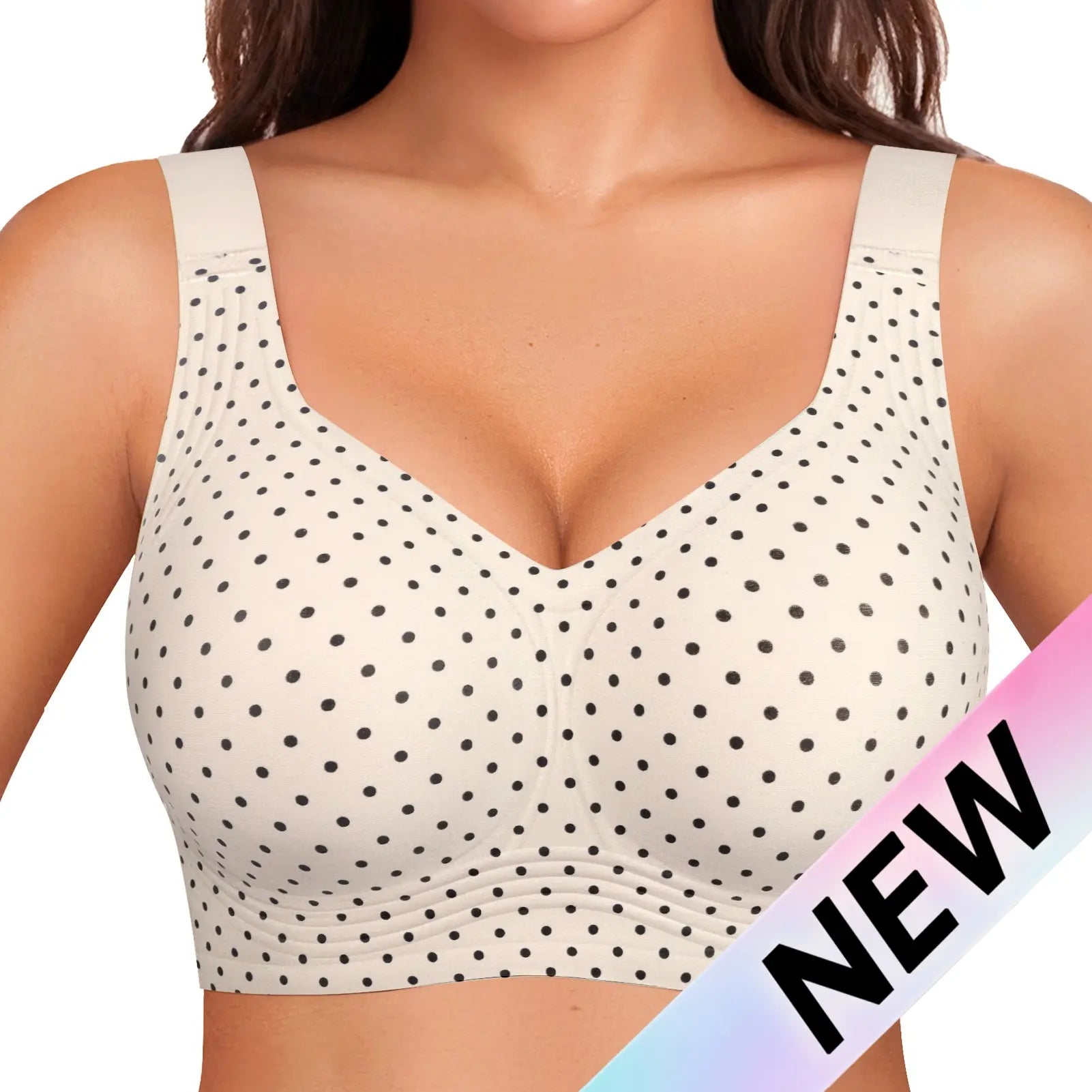 Experience Unmatched Comfort with the Seamless Wirefree Jelly Bra