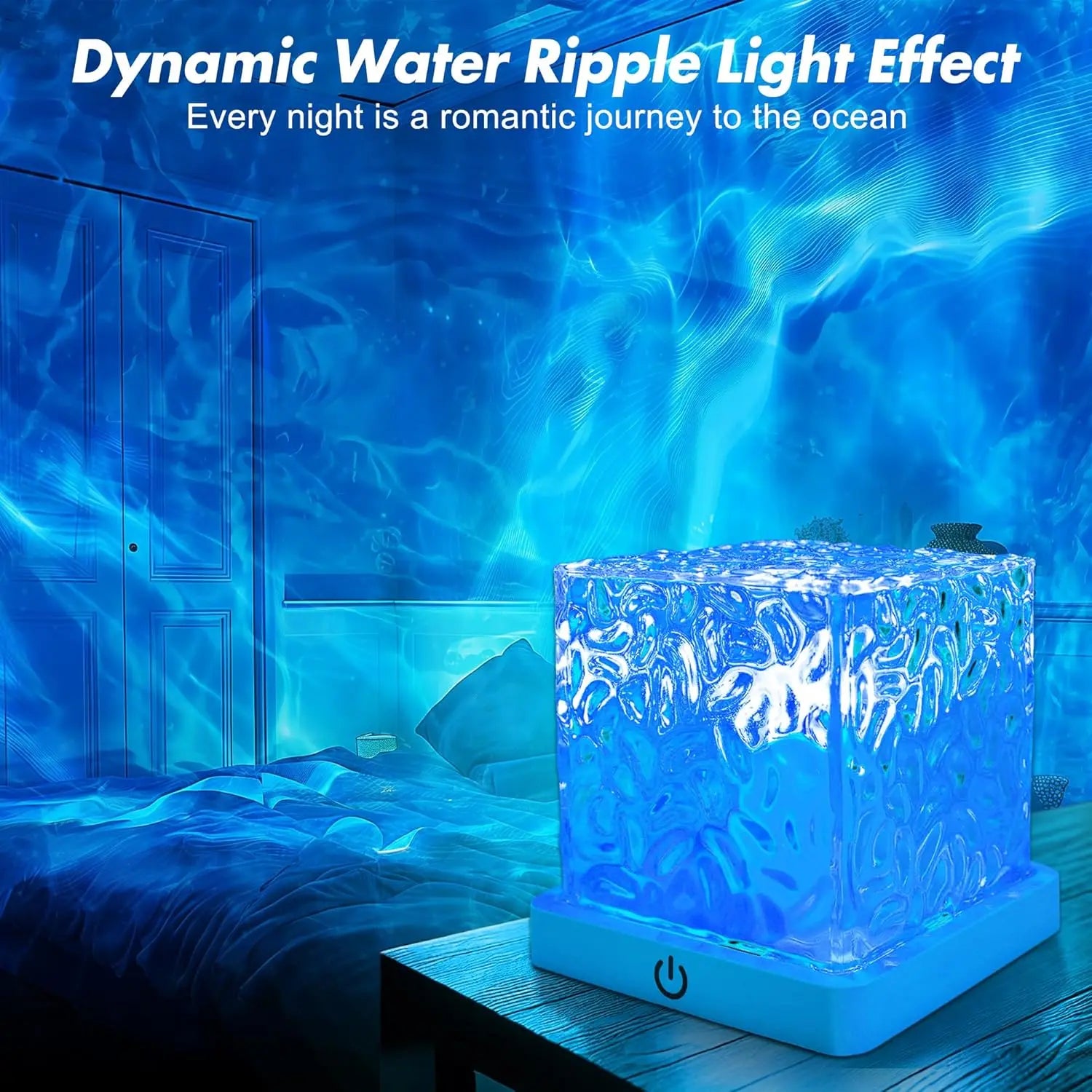 16-Color Ocean Wave Projector Lamp
