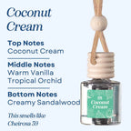 Scented Car Air Freshener - Long Lasting Car Diffuser - Last 60+ Days