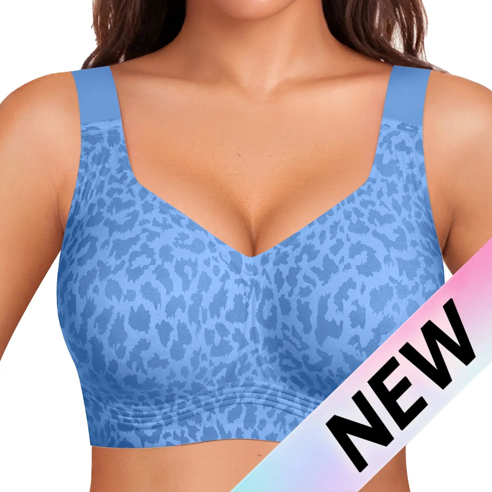 Experience Unmatched Comfort with the Seamless Wirefree Jelly Bra