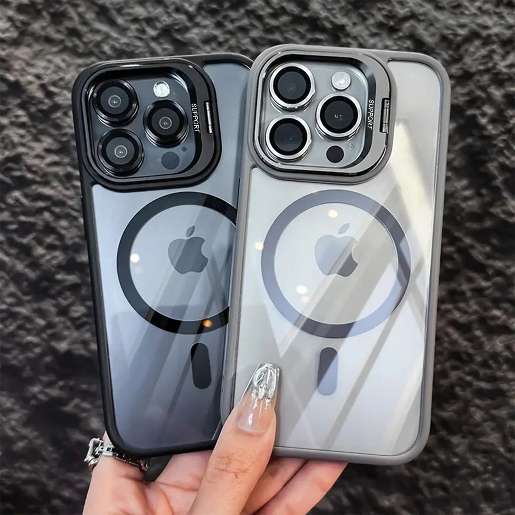 MagShield Pro - Magnetic Case with Built-In Stand & Lens Protector
