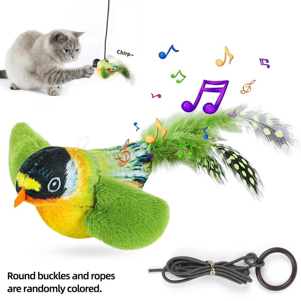 Interactive Sound & Touch Cat Toy
