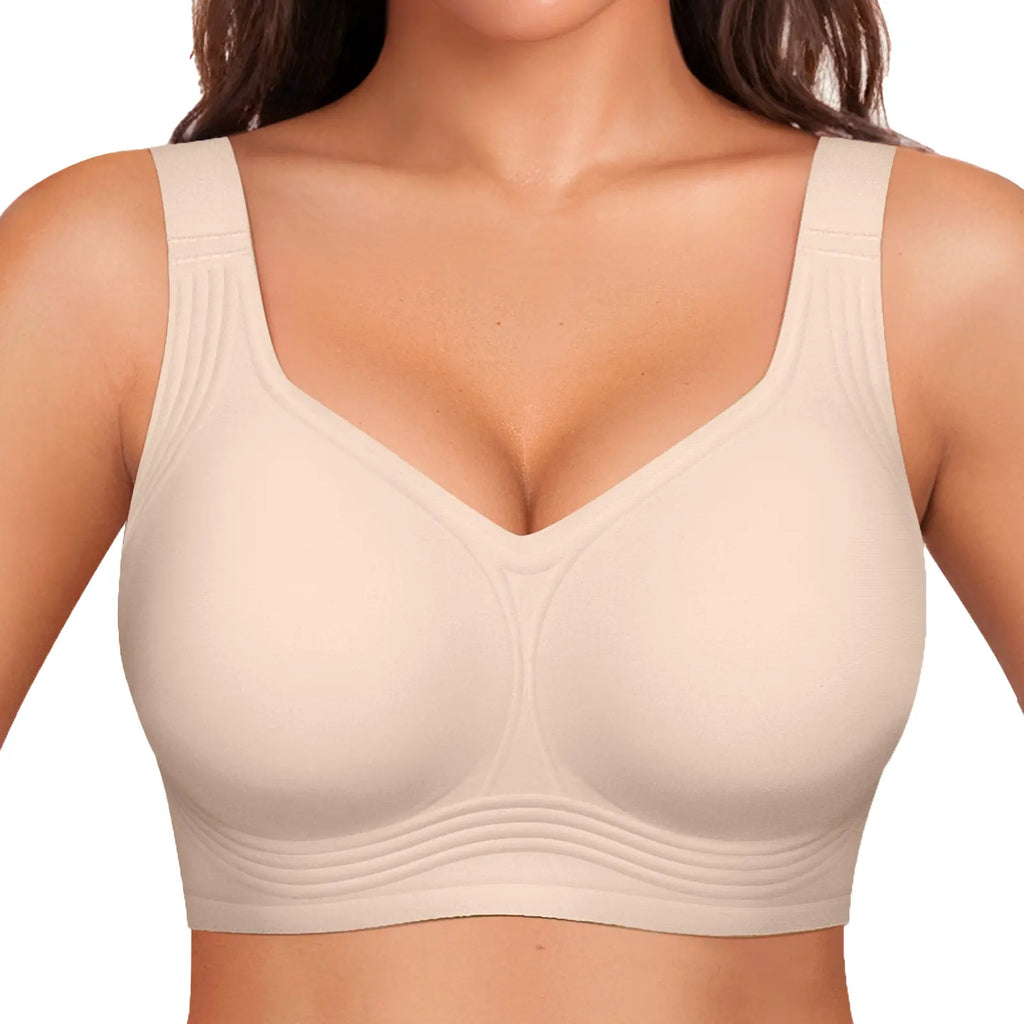 Experience Unmatched Comfort with the Seamless Wirefree Jelly Bra