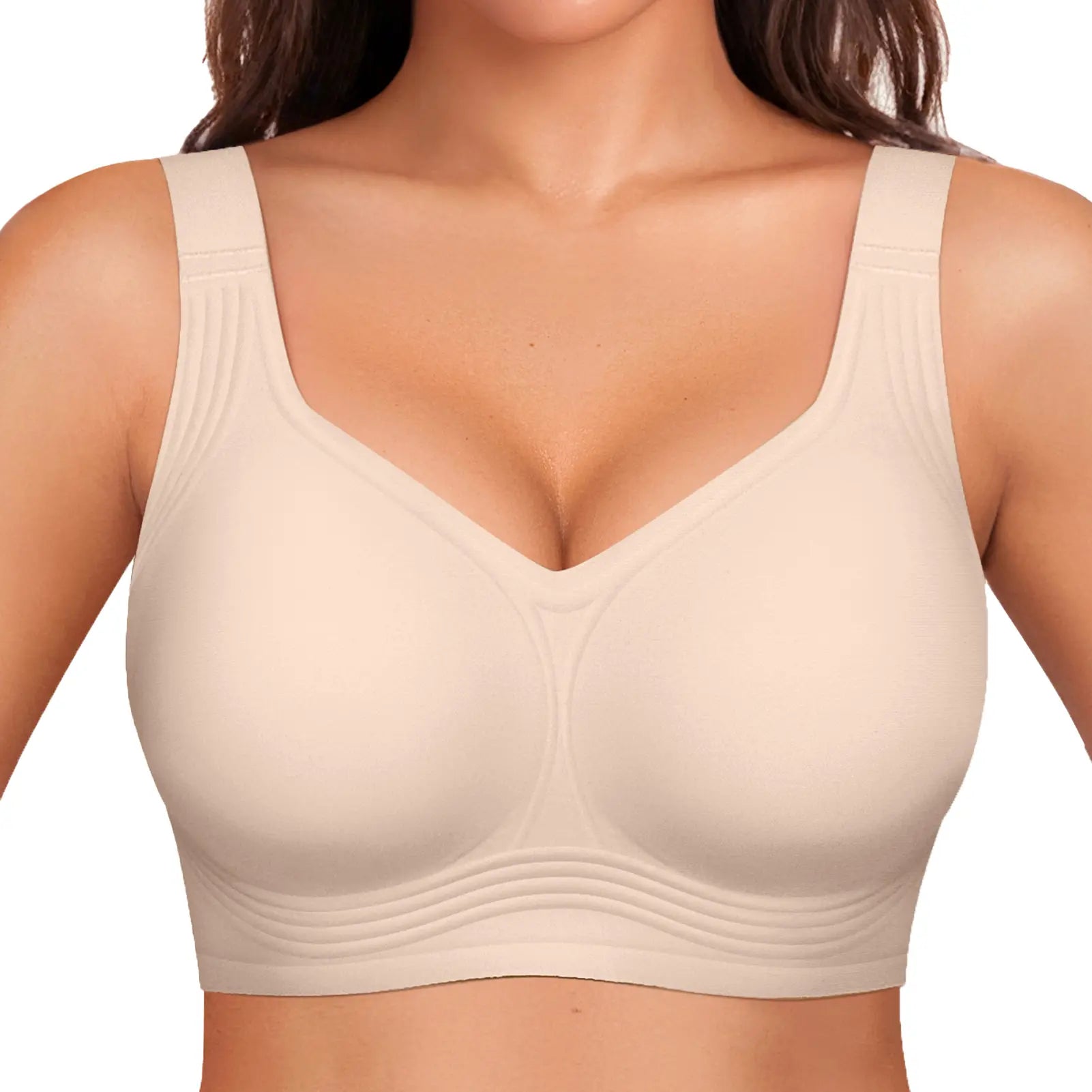 Experience Unmatched Comfort with the Seamless Wirefree Jelly Bra