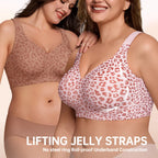 Experience Unmatched Comfort with the Seamless Wirefree Jelly Bra