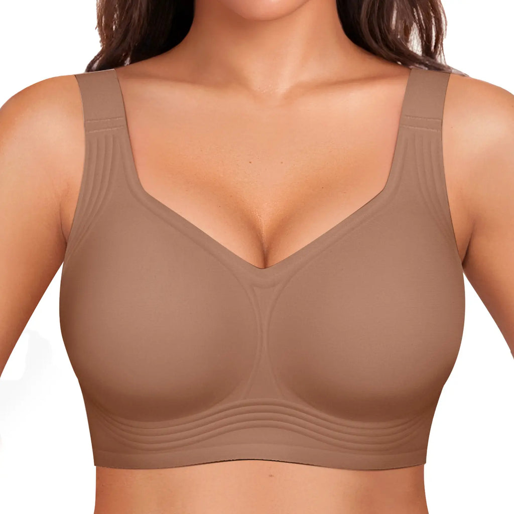Experience Unmatched Comfort with the Seamless Wirefree Jelly Bra