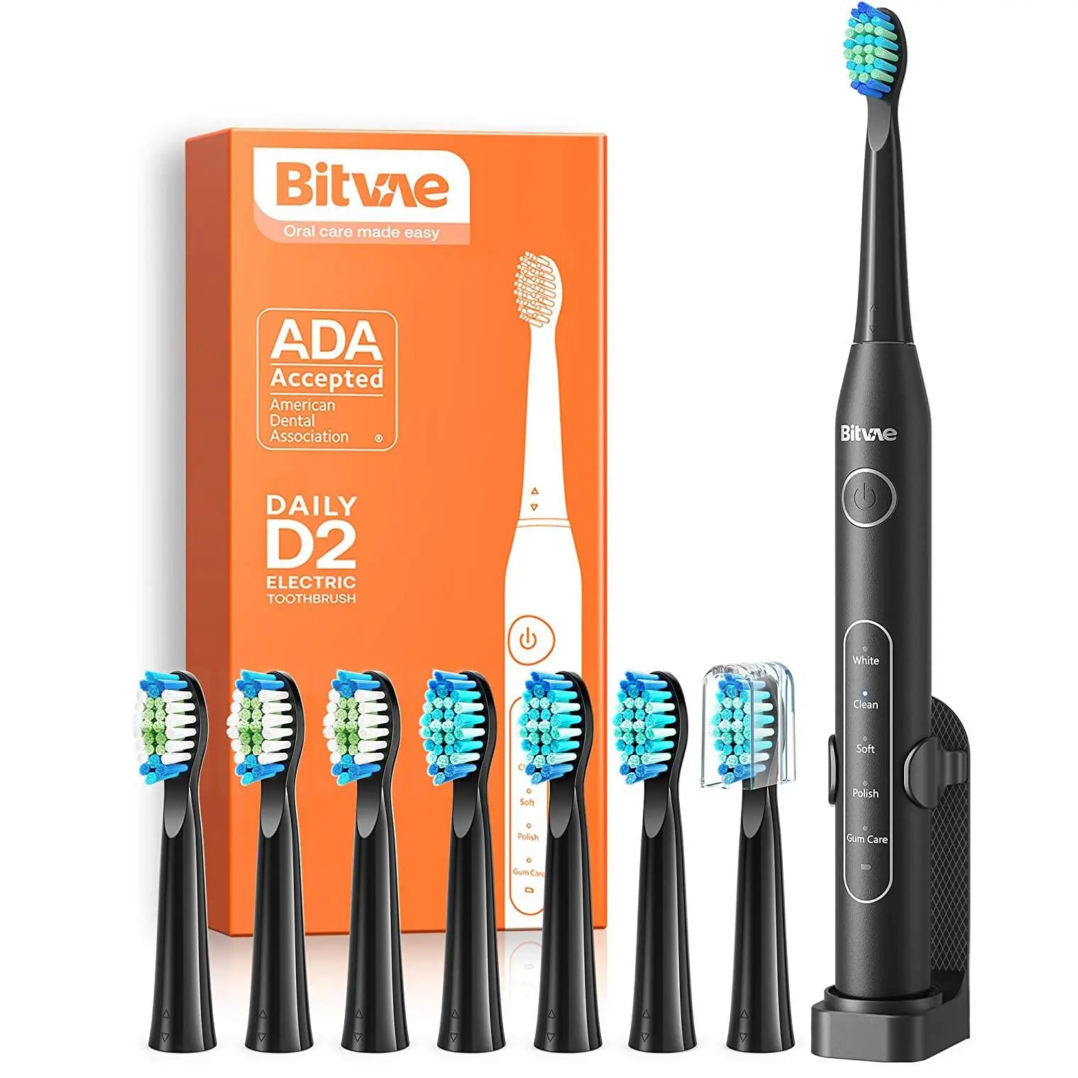 Bitvae C1/C5/C6 Water Flosser for Teeth - Cordless Portable Oral Irrigator, Powerful and Rechargeable, IPX7 Waterproof for Whitening Tablets ,Water Flosser for Teeth Cleane- Dental Kit