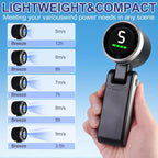 Stay Cool Anywhere with Our 5-Speed Portable Handheld Turbo Fan