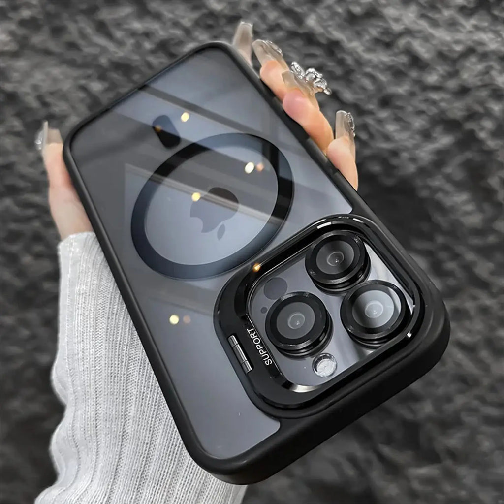 MagShield Pro - Magnetic Case with Built-In Stand & Lens Protector