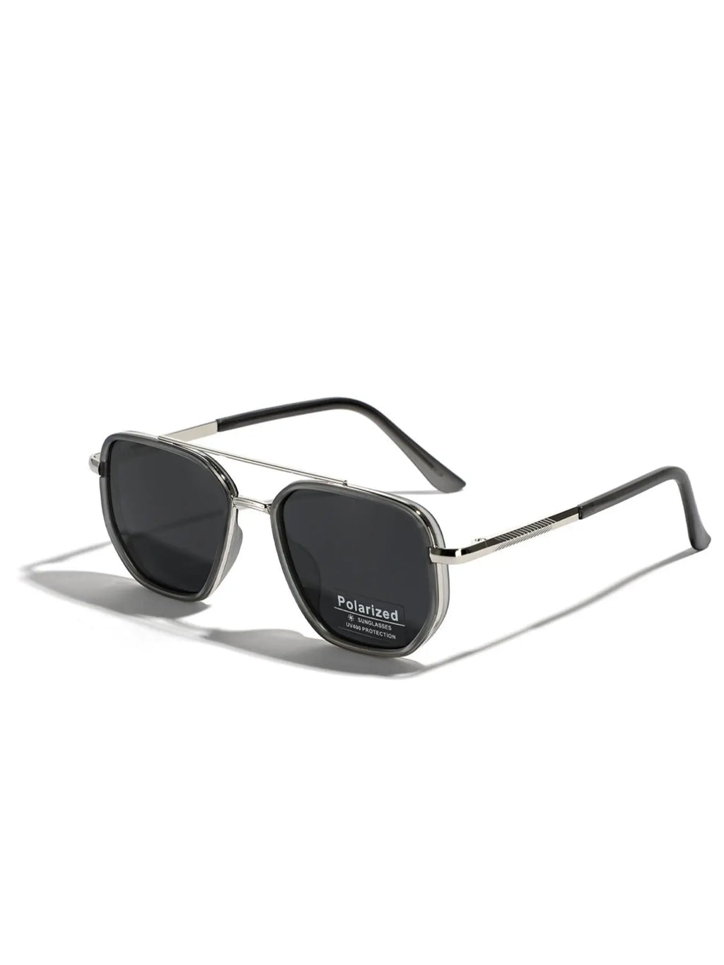 Summer 2025 Simple Polarized Shades Sunglasses for Everyday Use, Summer Geometric Frame Double Beam Fashion Stylish Sunglasses, Travel Accessories, Trendy Casual Sunglasses, National Day Offers