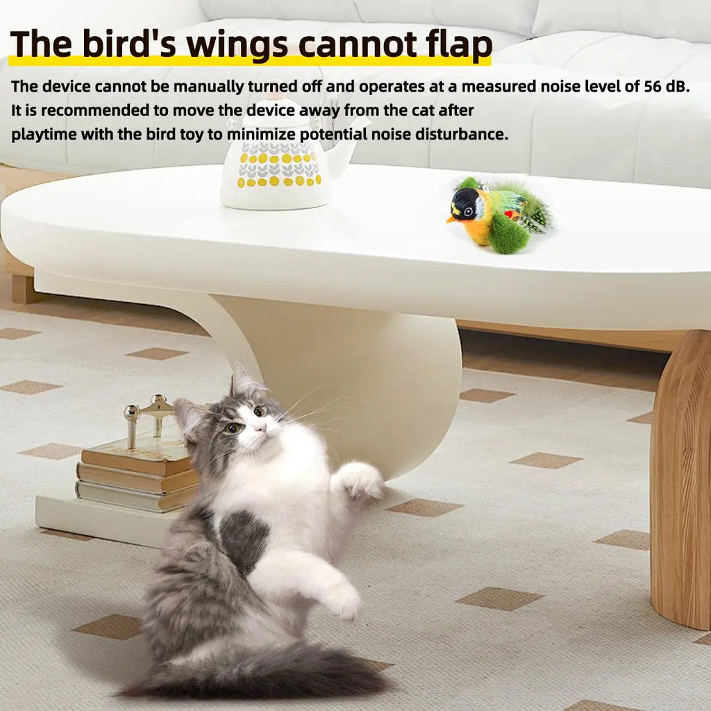 Interactive Sound & Touch Cat Toy