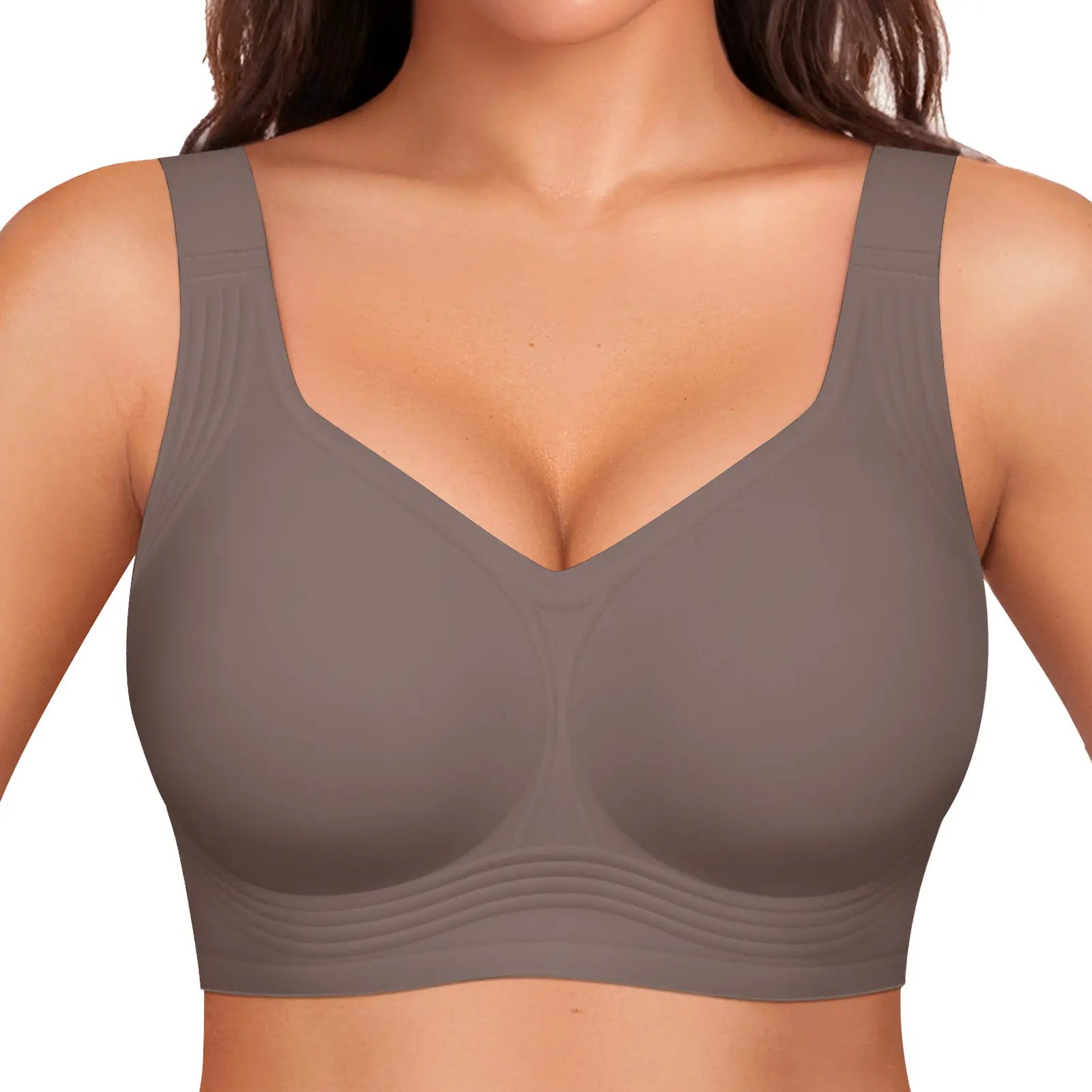 Experience Unmatched Comfort with the Seamless Wirefree Jelly Bra