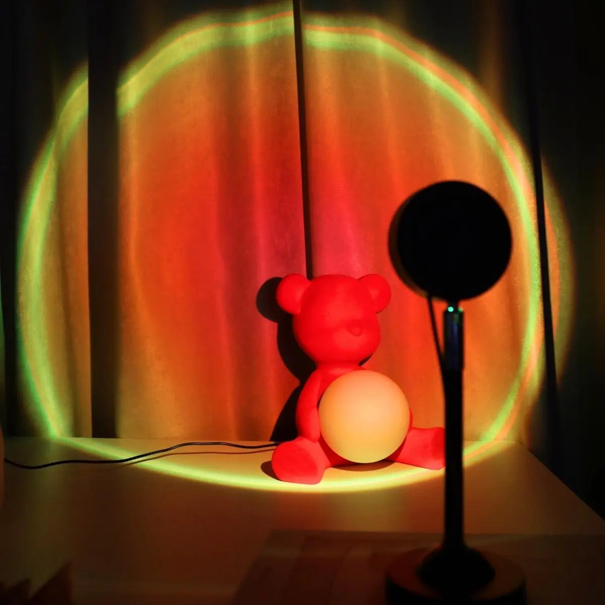 AuraGlow - RGB LED Ambient Projector Lamp