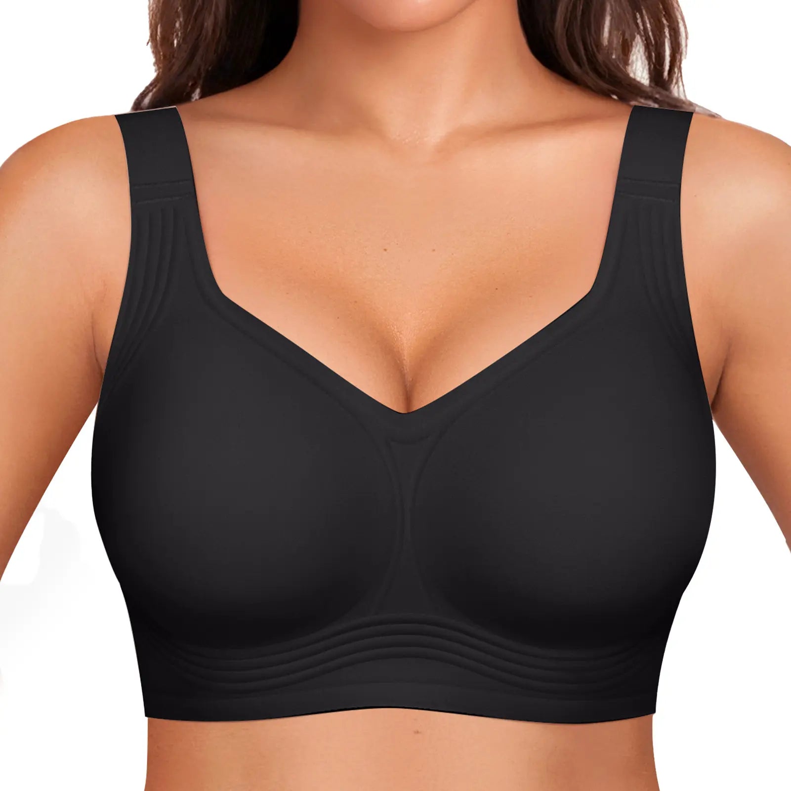 Experience Unmatched Comfort with the Seamless Wirefree Jelly Bra