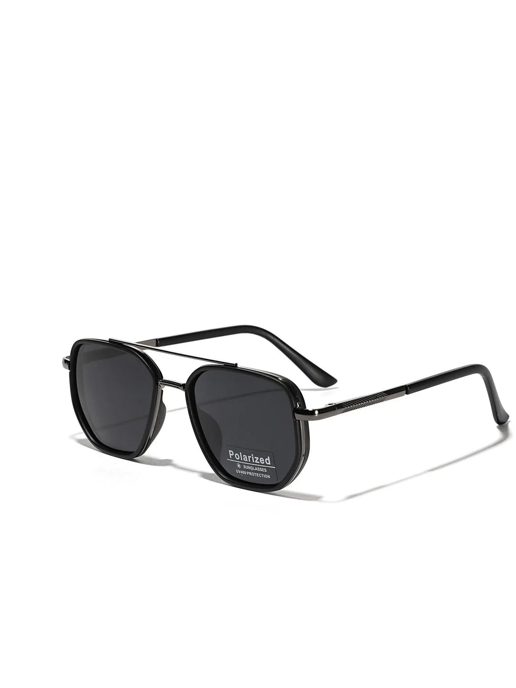Summer 2025 Simple Polarized Shades Sunglasses for Everyday Use, Summer Geometric Frame Double Beam Fashion Stylish Sunglasses, Travel Accessories, Trendy Casual Sunglasses, National Day Offers