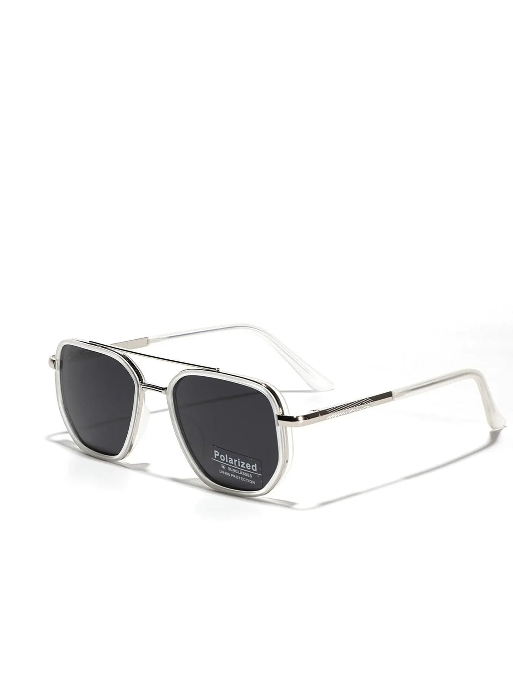 Summer 2025 Simple Polarized Shades Sunglasses for Everyday Use, Summer Geometric Frame Double Beam Fashion Stylish Sunglasses, Travel Accessories, Trendy Casual Sunglasses, National Day Offers