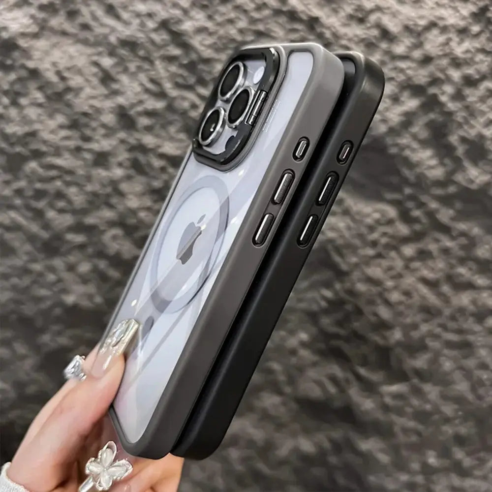 MagShield Pro - Magnetic Case with Built-In Stand & Lens Protector