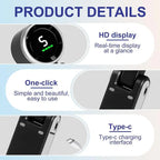 Stay Cool Anywhere with Our 5-Speed Portable Handheld Turbo Fan