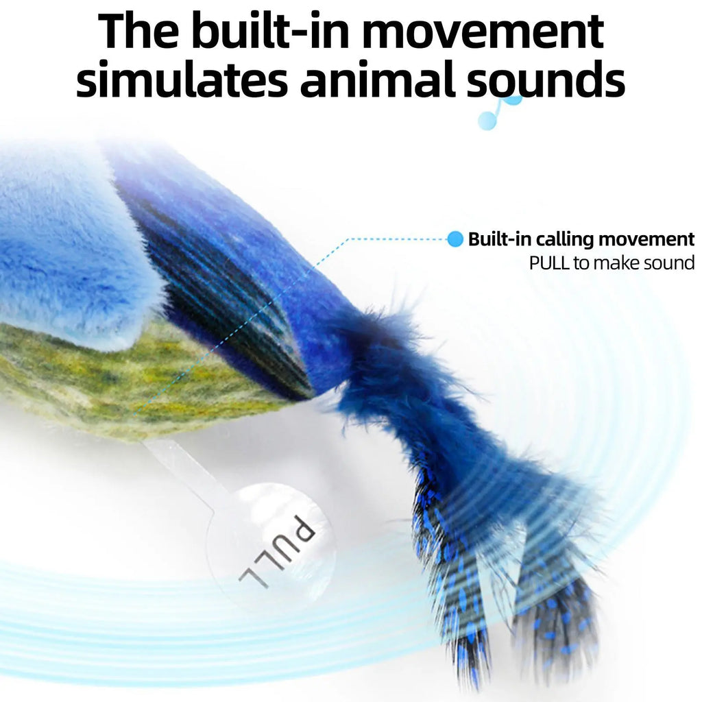 Interactive Sound & Touch Cat Toy