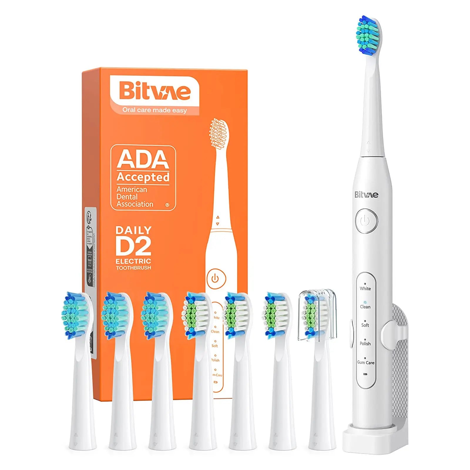 Bitvae C1/C5/C6 Water Flosser for Teeth - Cordless Portable Oral Irrigator, Powerful and Rechargeable, IPX7 Waterproof for Whitening Tablets ,Water Flosser for Teeth Cleane- Dental Kit