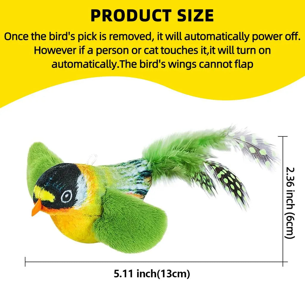 Interactive Sound & Touch Cat Toy