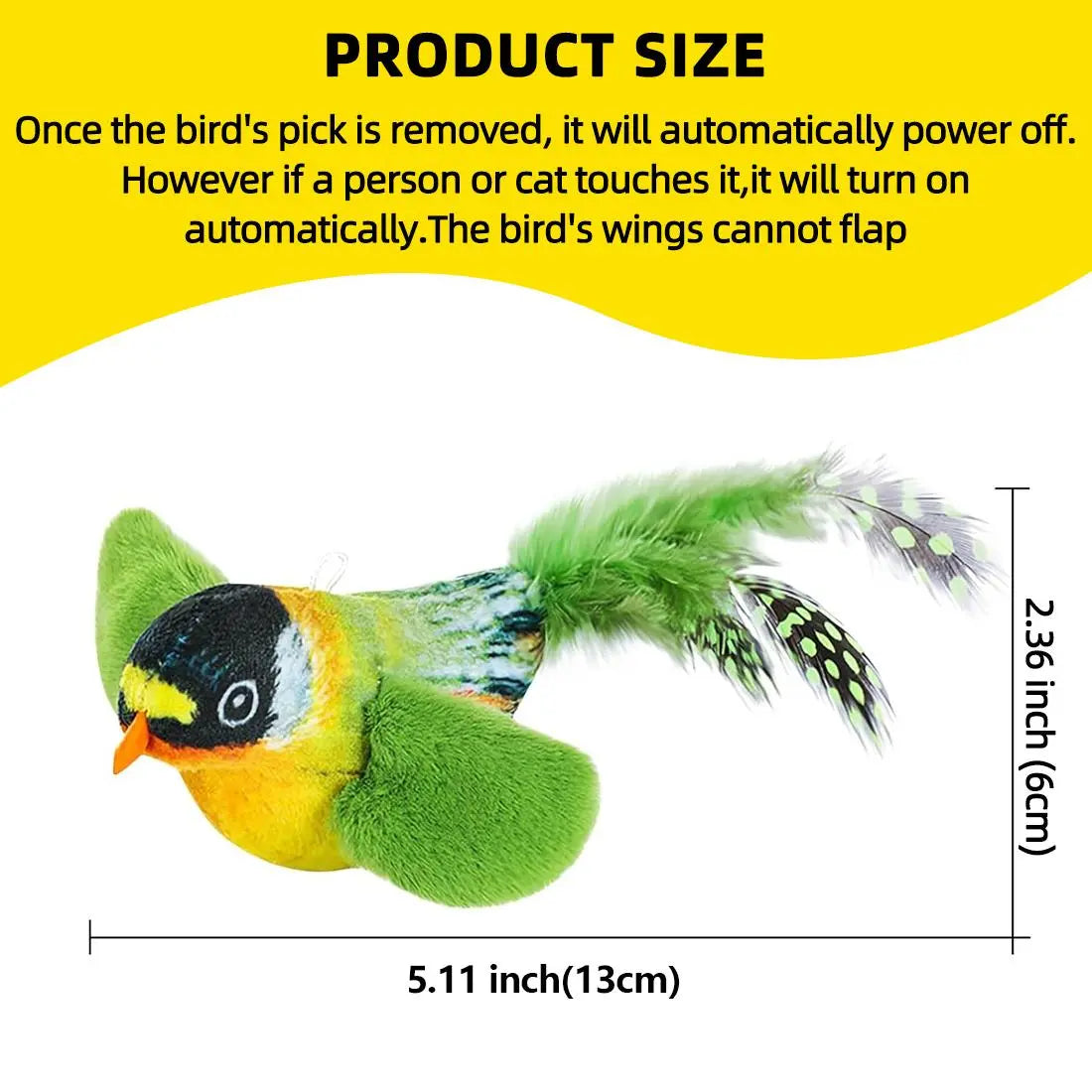 Interactive Sound & Touch Cat Toy
