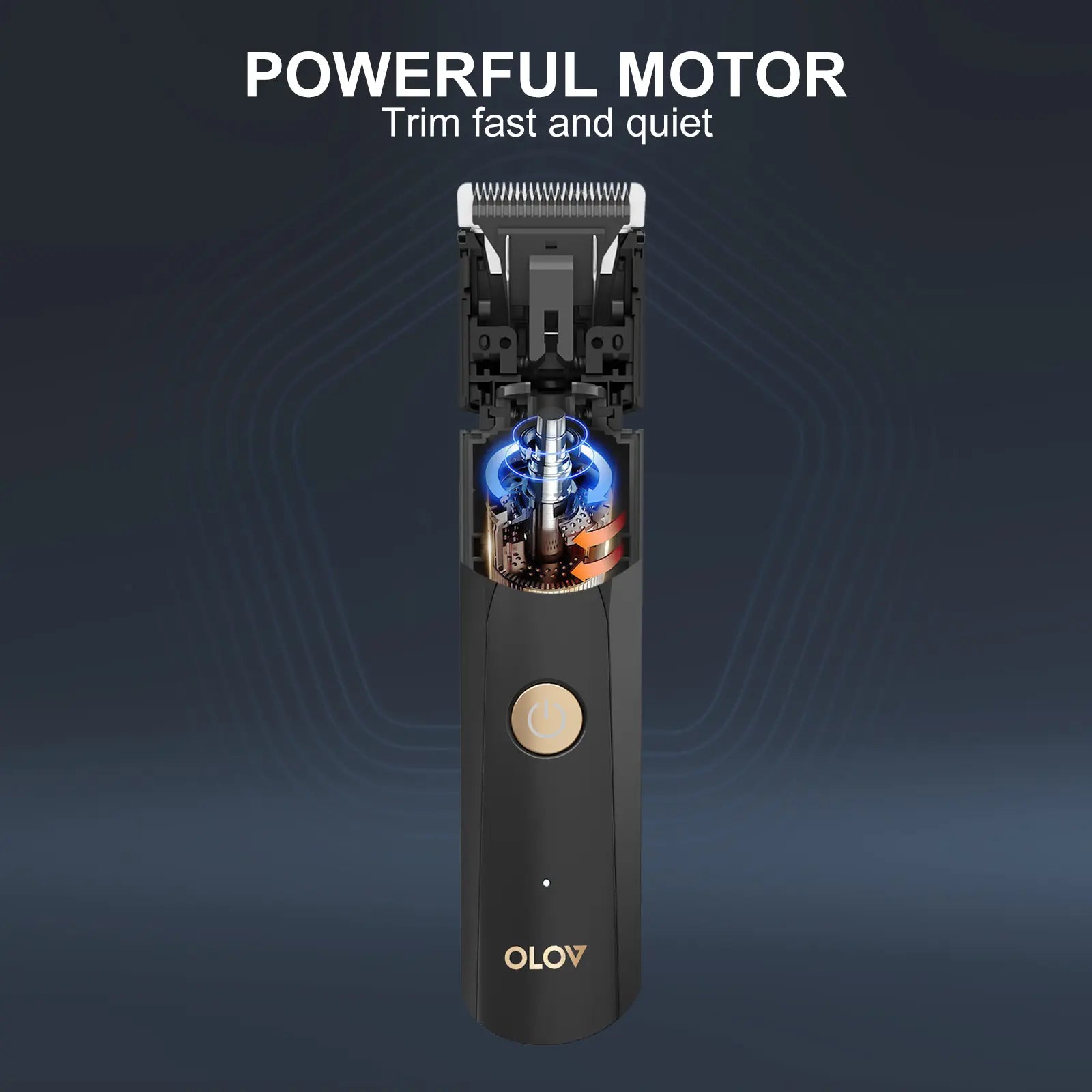 OLOV Anti-Nick Body & Ball Trimmer - Men'S Hair Removal Groomer with Safe Ceramic Blade, Beauty Products for Guys Gifts