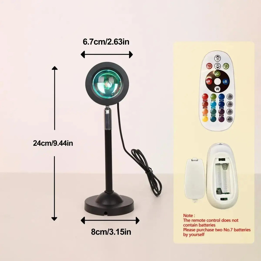 AuraGlow - RGB LED Ambient Projector Lamp