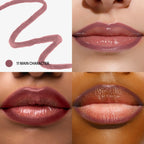 Sacheu Lip Liner STAY-N - Peel-Off Lip Liner Stain - All Day & Night Lip Liner with Hyaluronic Acid & Vitamin E - Long Lasting Formula - 0.12 Fl Oz / 3.5 Ml
