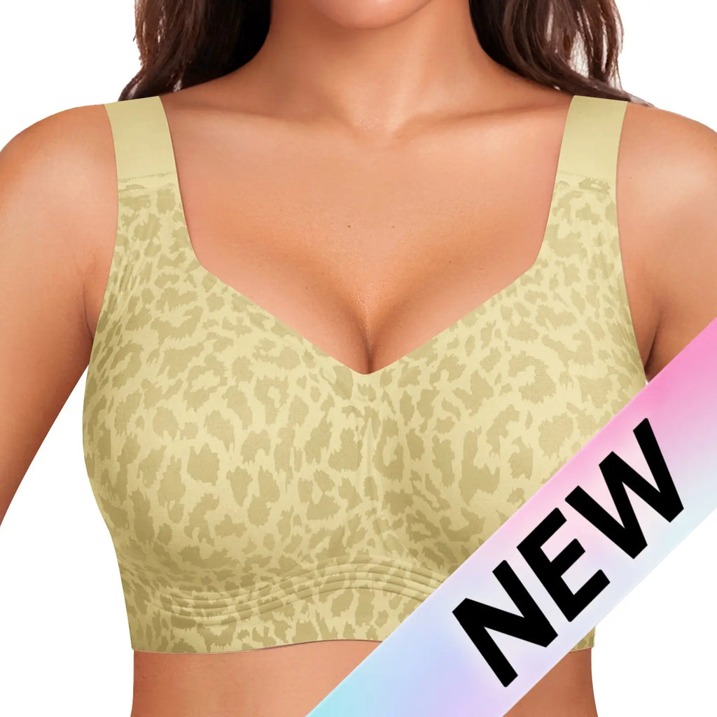 Experience Unmatched Comfort with the Seamless Wirefree Jelly Bra