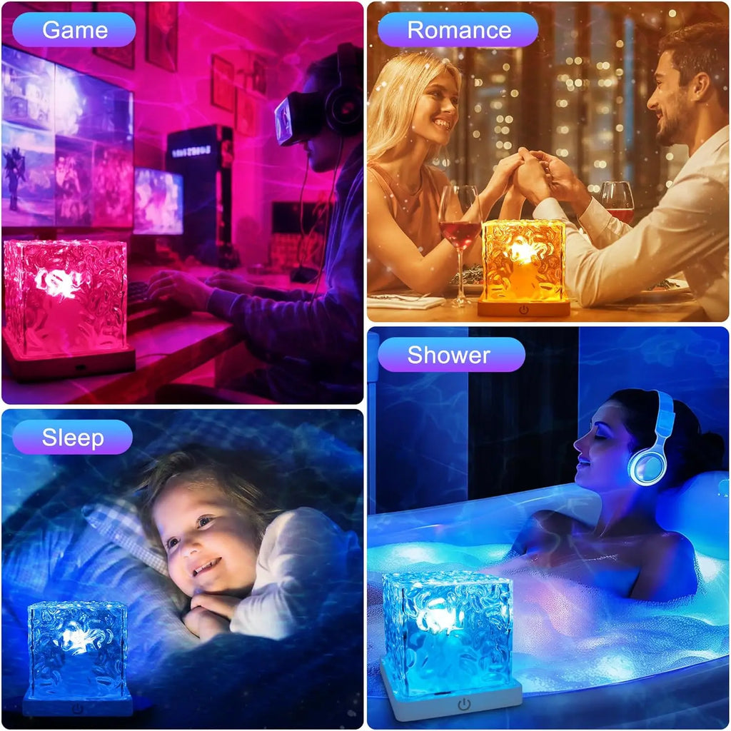 16-Color Ocean Wave Projector Lamp