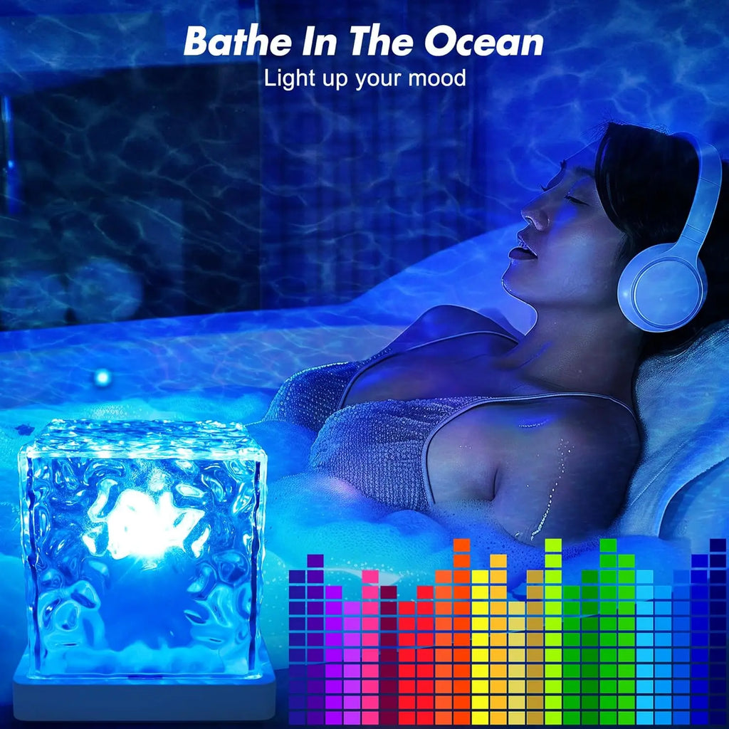 16-Color Ocean Wave Projector Lamp