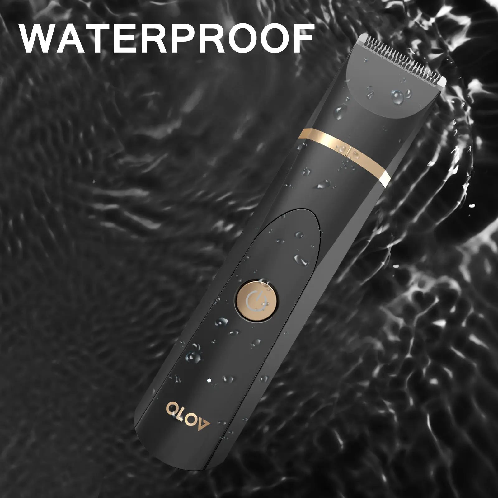 OLOV Anti-Nick Body & Ball Trimmer - Men'S Hair Removal Groomer with Safe Ceramic Blade, Beauty Products for Guys Gifts