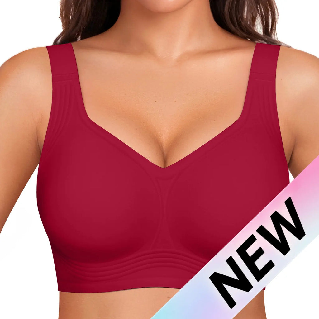 Experience Unmatched Comfort with the Seamless Wirefree Jelly Bra