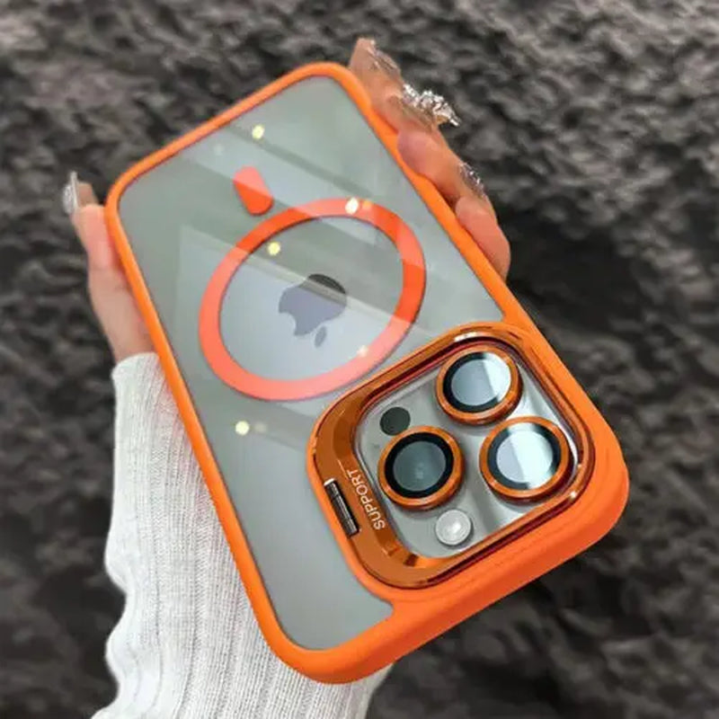MagShield Pro - Magnetic Case with Built-In Stand & Lens Protector