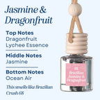 Scented Car Air Freshener - Long Lasting Car Diffuser - Last 60+ Days