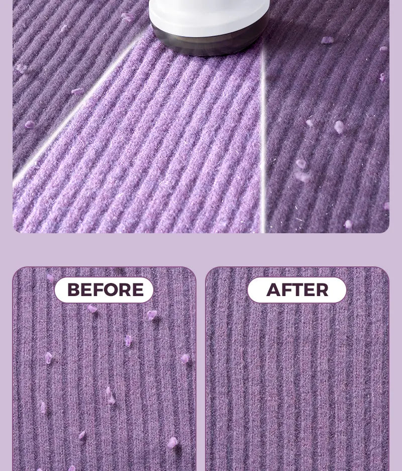 FabricCare Pro - Rechargeable Lint & Fabric Shaver