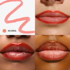 Sacheu Lip Liner STAY-N - Peel-Off Lip Liner Stain - All Day & Night Lip Liner with Hyaluronic Acid & Vitamin E - Long Lasting Formula - 0.12 Fl Oz / 3.5 Ml