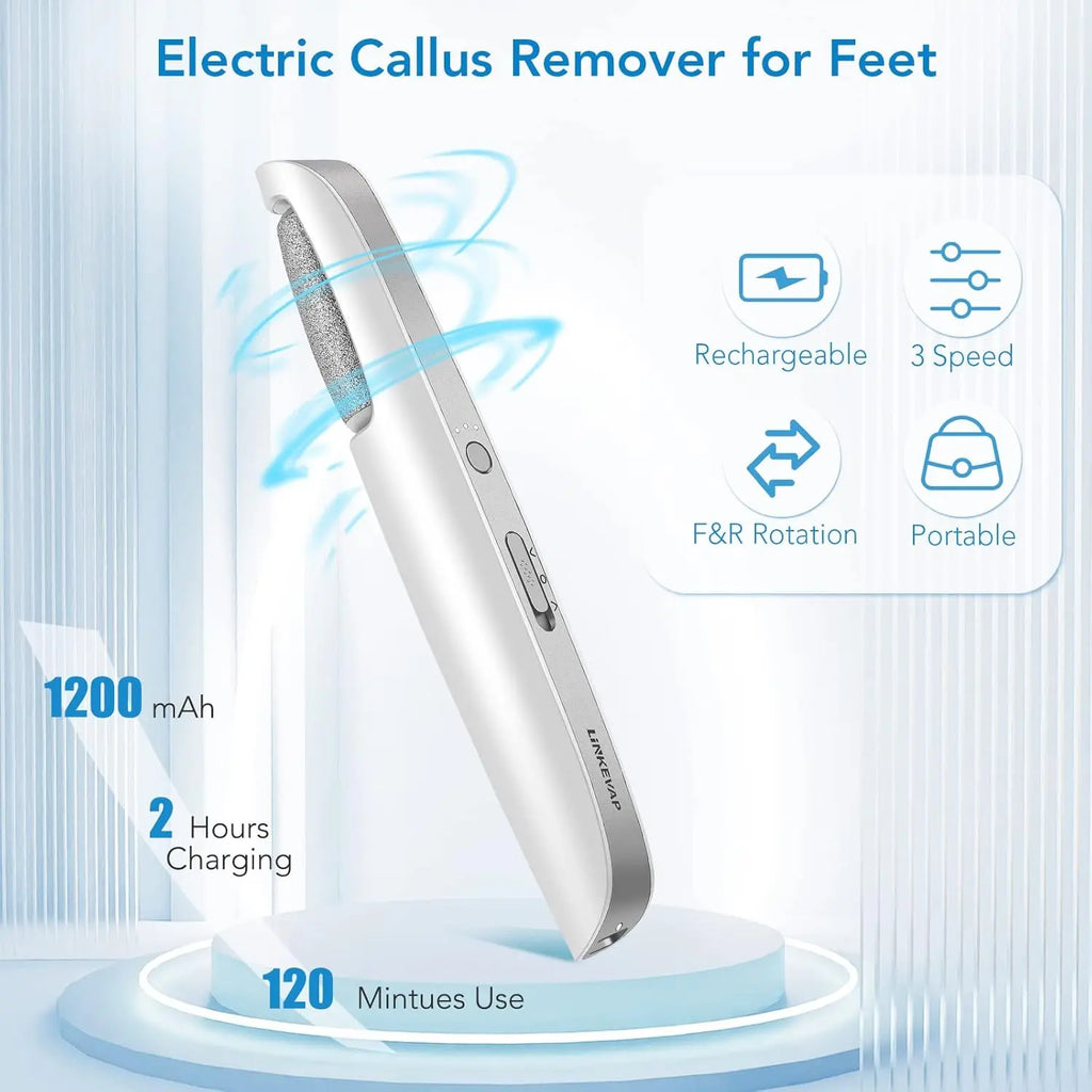 PediSmooth Pro - Electric Foot File & Callus Remover