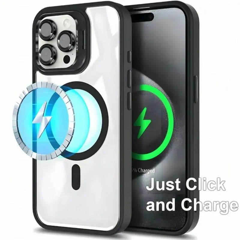 MagShield Pro - Magnetic Case with Built-In Stand & Lens Protector